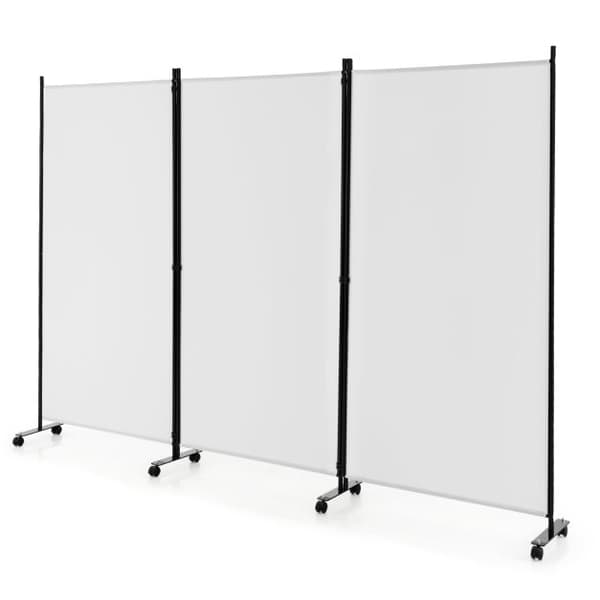 Rumsdeler, 260x30x180 cm, Hvid