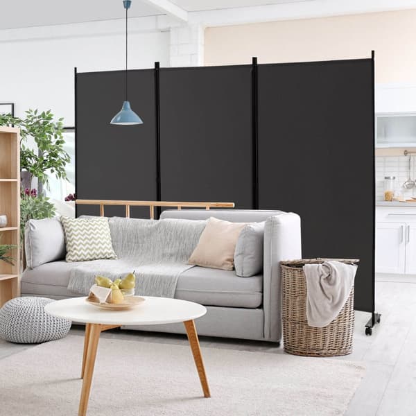 Rumsdeler, 103x12x71 tommer, Grå