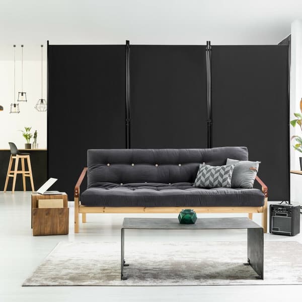 Rumsdeler, 84x15x183 cm, Sort