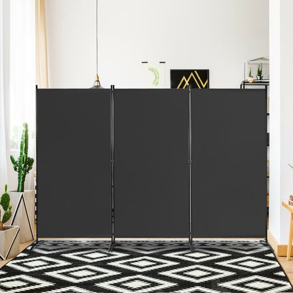 Rumsdeler, 84x15x183 cm, Sort