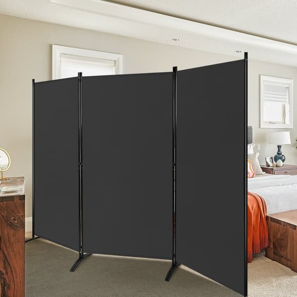 Rumsdeler, 84x15x183 cm, Sort