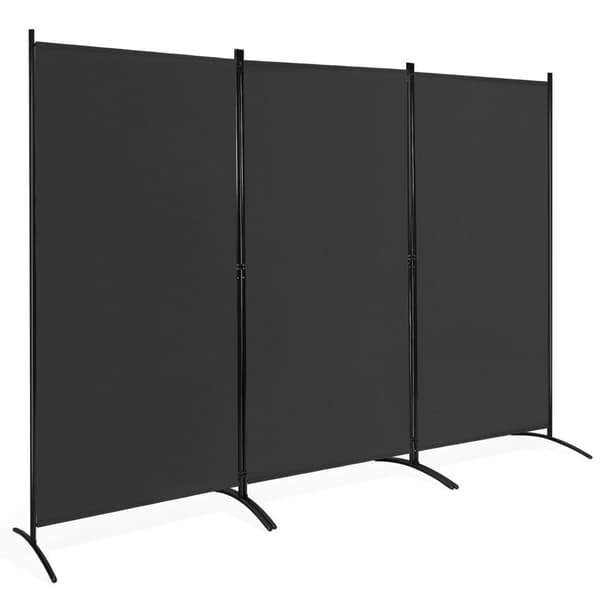 Rumsdeler, 84x15x183 cm, Sort
