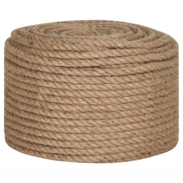 vidaXL Rep 100% Jute 12 mm 100 m