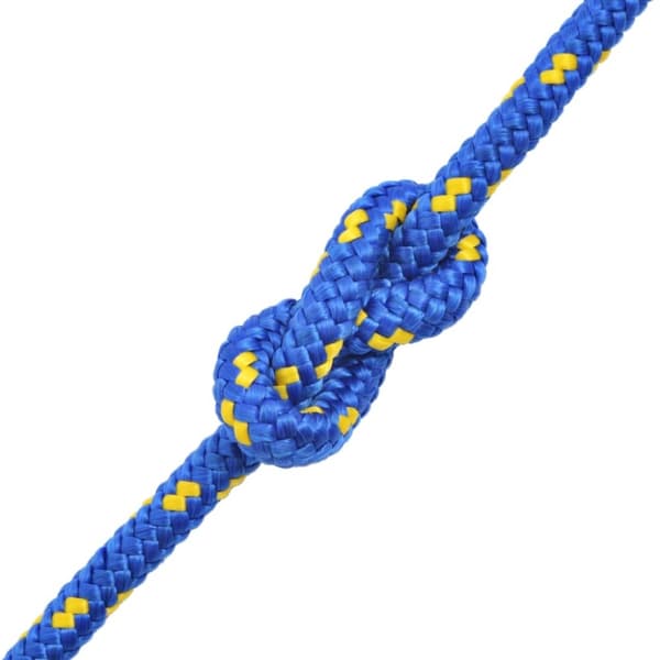 vidaXL marinereb polypropylen 14 mm 50 m blå