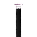 Miniatyrbild 6 av 7: vidaXL Rep svart 18 mm 100 m polyester