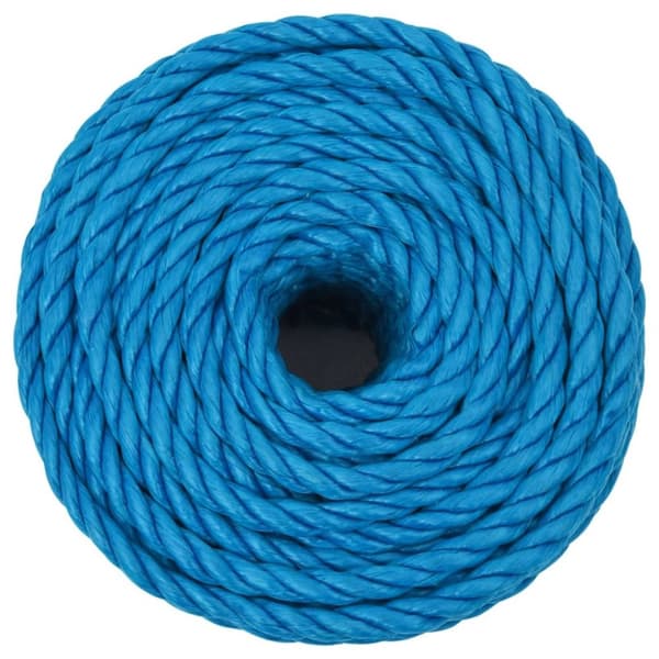 vidaXL Rep blå 12 mm 50 m polypropylen