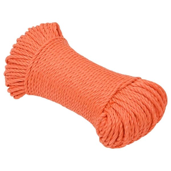 vidaXL Rep orange 8 mm 50 m polypropylen