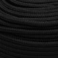 Miniatyrbild 4 av 7: vidaXL Rep svart 8 mm 50 m polyester