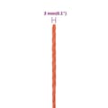 Miniatyrbild 6 av 7: vidaXL Rep orange 3 mm 250 m polypropylen