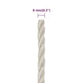 Miniatyrbild 6 av 7: vidaXL Rep vit 8 mm 250 m polypropylen