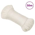 Miniatyrbild 1 av 7: vidaXL Rep Vit 6 mm 50 m polypropylen