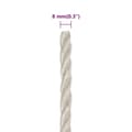 Miniatyrbild 6 av 7: vidaXL Rep vit 8 mm 100 m polypropylen