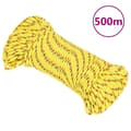 Miniatyrbilde 1 av 6: vidaXL Båttau gul 3 mm 500 m polypropylen