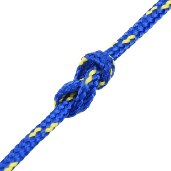 vidaXL Båtlina blå 2 mm 50 m polypropen