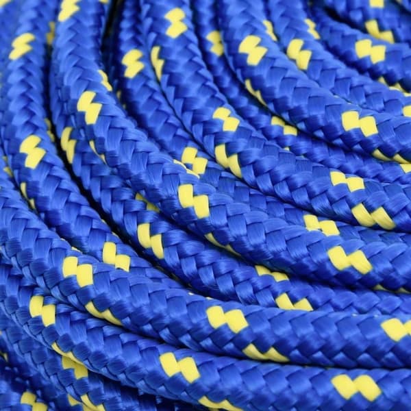 vidaXL Båttau blå 8 mm 25 m polypropylen