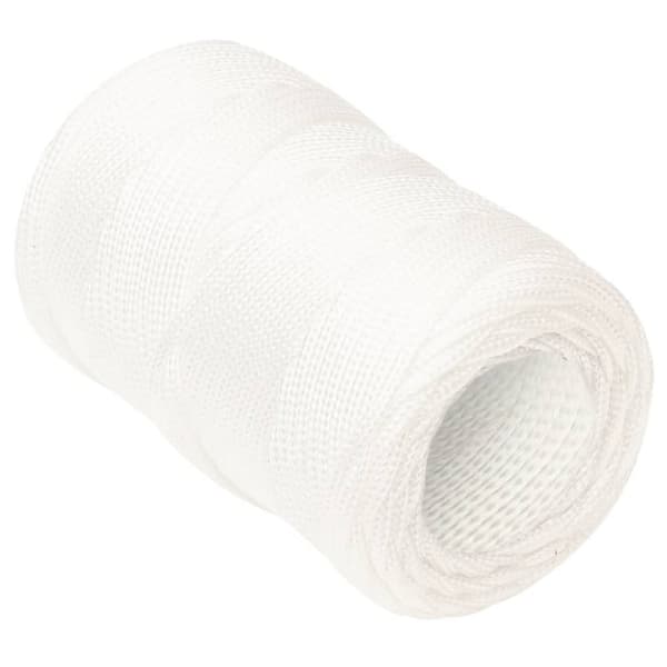 vidaXL Båttau helhvit 2 mm 100 m polypropylen