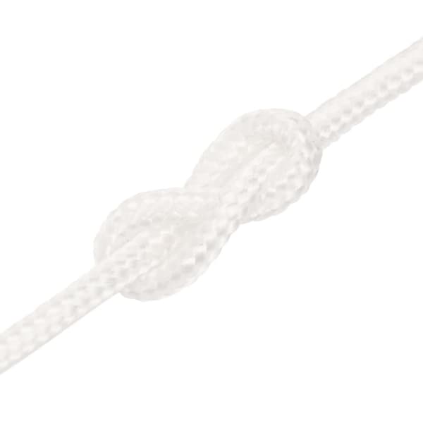 vidaXL Båttau helhvit 3 mm 250 m polypropylen
