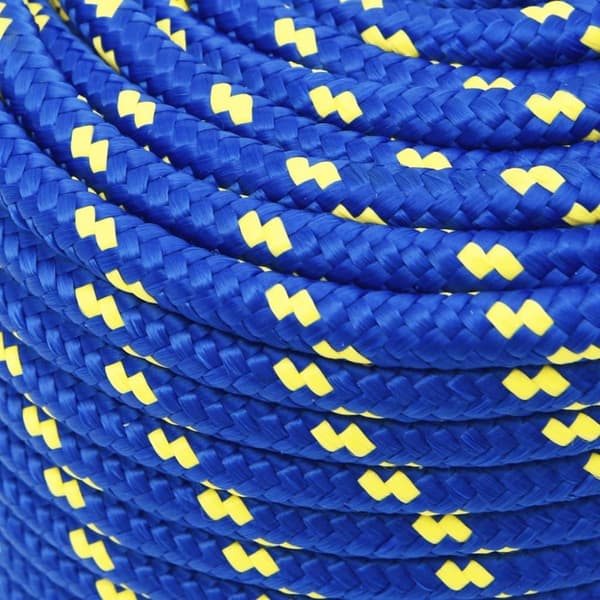 vidaXL Veneköysi sininen 14 mm 25 m polypropeeni