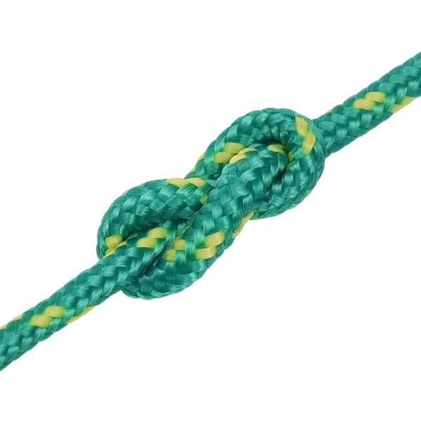 vidaXL Veneköysi vihreä 3 mm 500 m polypropeeni