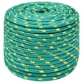 Pikkukuva 2 / 7: vidaXL Veneköysi vihreä 14 mm 250 m polypropeeni