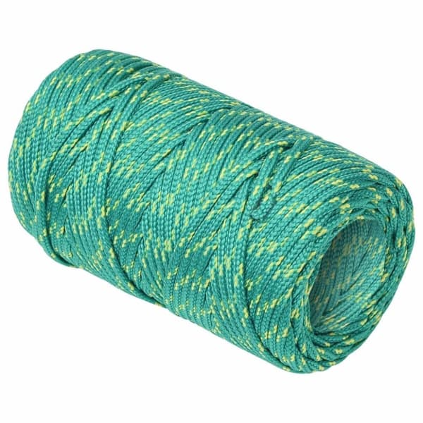 vidaXL Veneköysi vihreä 2 mm 250 m polypropeeni