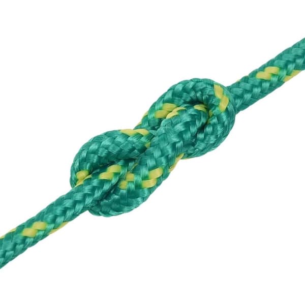 vidaXL Veneköysi vihreä 5 mm 100 m polypropeeni