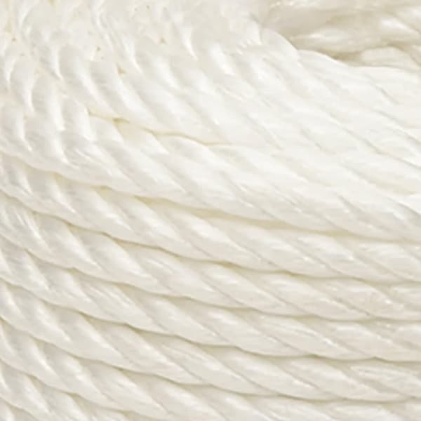 vidaXL arbejdsreb 12 mm 100 m polypropylen hvid