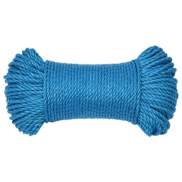vidaXL Työköysi Sininen 8 mm 25 m Polypropeeni