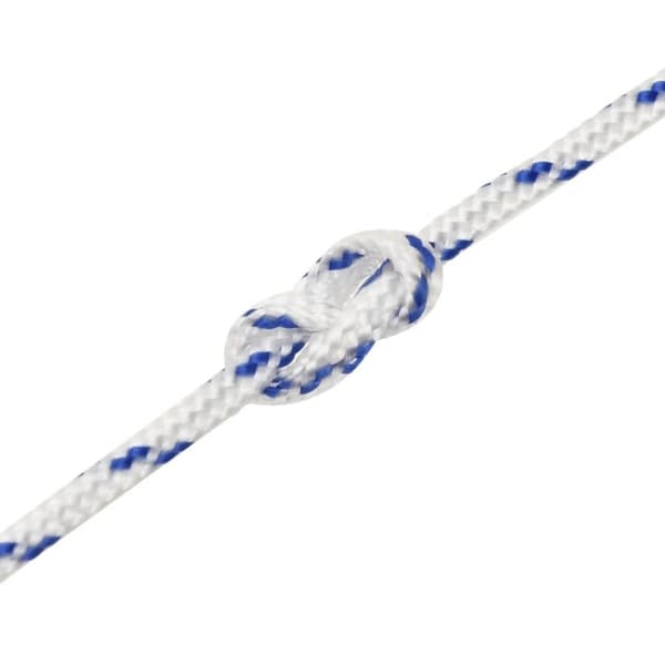 vidaXL Veneköysi valkoinen 2 mm 500 m polypropeeni