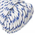 Pikkukuva 4 / 7: vidaXL Veneköysi valkoinen 3 mm 500 m polypropeeni