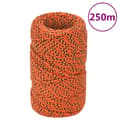 Miniatyrbillede 1 af 6: vidaXL tovværk til båd 2 mm 250 m polypropylen orange