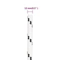 Pikkukuva 5 / 7: vidaXL Punottu veneköysi valkoinen 12 mm x 25 m polyesteri