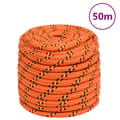 Miniatyrbilde 1 av 6: vidaXL Båttau oransje 16 mm 50 m polypropylen