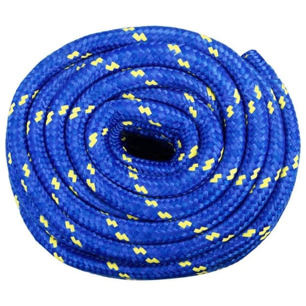 vidaXL Båttau blå 20 mm 50 m polypropylen