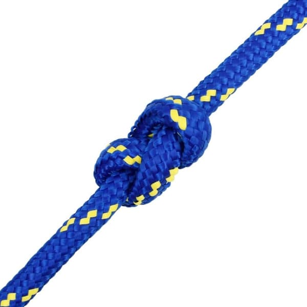 vidaXL Båttau blå 18 mm 25 m polypropylen