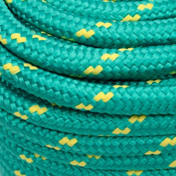 vidaXL Båttau grønn 18 mm 100 m polypropylen