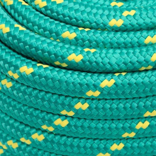 vidaXL Båttau grønn 20 mm 100 m polypropylen