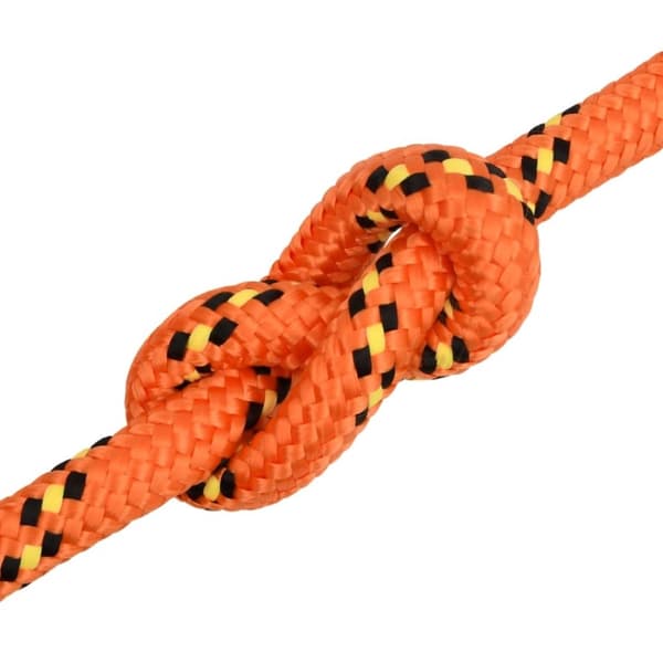 vidaXL Båttau oransje 20 mm 25 m polypropylen