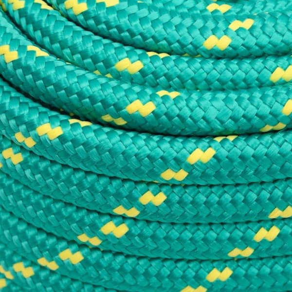 vidaXL Båttau grønn 20 mm 25 m polypropylen