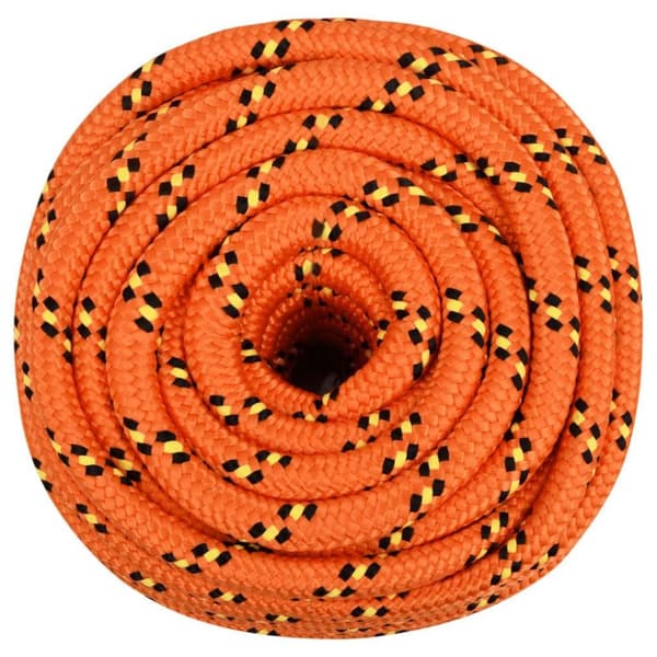 vidaXL tovværk til båd 20 mm 50 m polypropylen orange