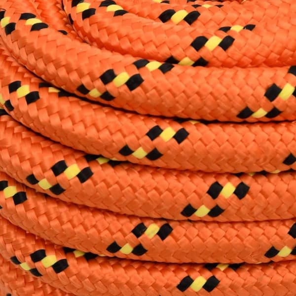 vidaXL tovværk til båd 20 mm 50 m polypropylen orange