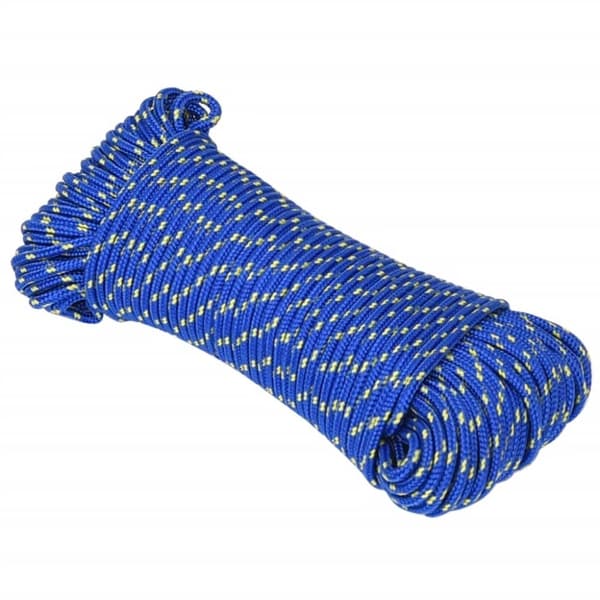 vidaXL Veneköysi sininen 5 mm 25 m polypropeeni