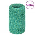 Pikkukuva 1 / 6: vidaXL Veneköysi vihreä 2 mm 500 m polypropeeni
