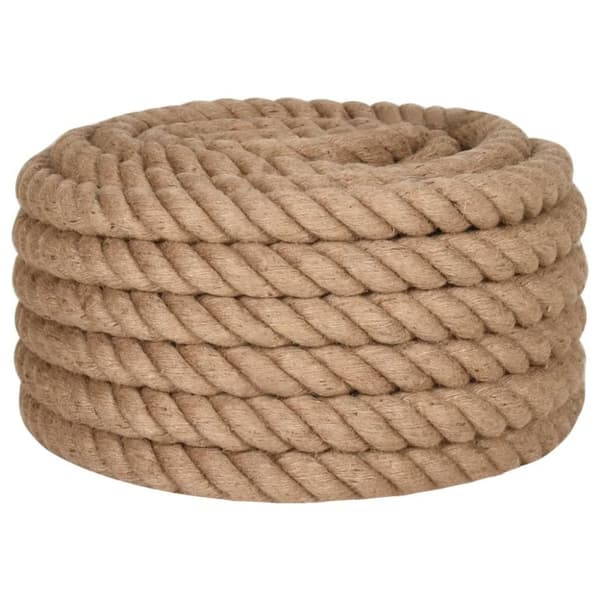 vidaXL Juuttiköysi 25 m pitkä 36 mm paksu