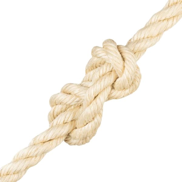 vidaXL Rep 100% sisal 16 mm 25 m