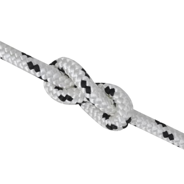 vidaXL flettet bådreb polyester rulle 8 mm x 50 m -  Reb