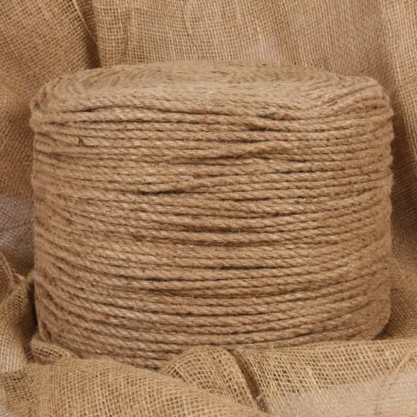vidaXL jutereb 250 m langt 6 mm tykt -  Reb