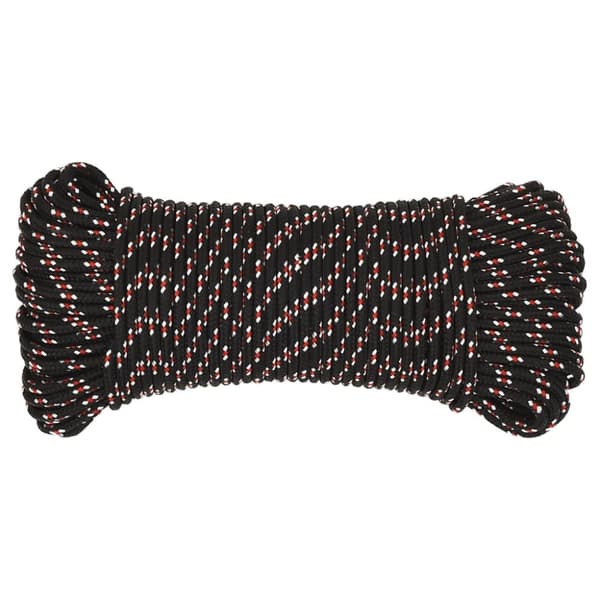 vidaXL Båtlina svart 4 mm 50 m polypropen - Rep