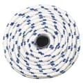 Pikkukuva 4 / 7: vidaXL Veneköysi valkoinen 12 mm 25 m polypropeeni -  Köydet