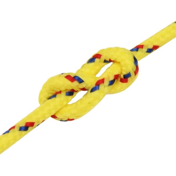 vidaXL Veneköysi keltainen 2 mm 25 m polypropeeni -  Köydet